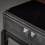 Консоль прямоугольная серая с 4-мя выдвижными ящиками Grany варинант исполнения - 5 | Loft Concept в Тюмени