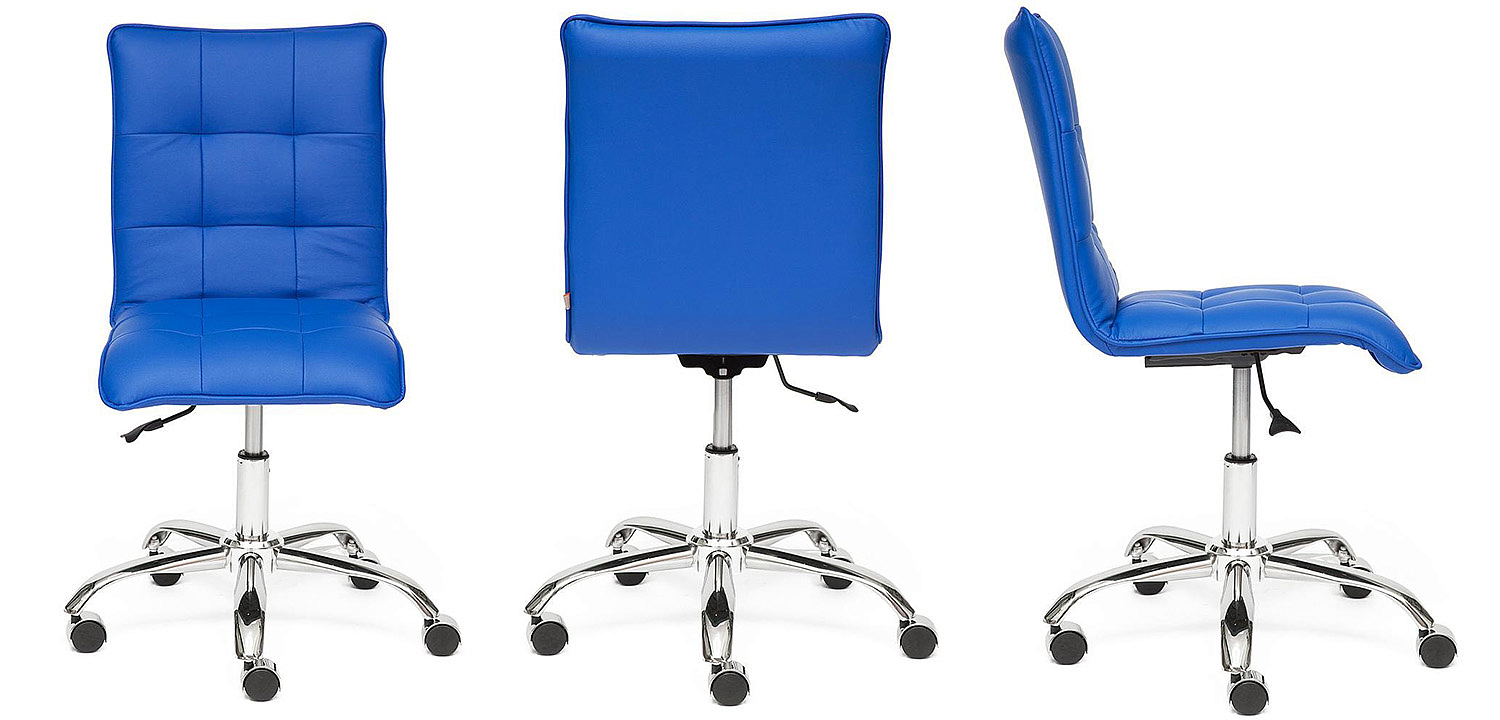 Кресло Deborah eco-leather blue Кресло Deborah eco-leather blue - Loft-Concept в Тюмени