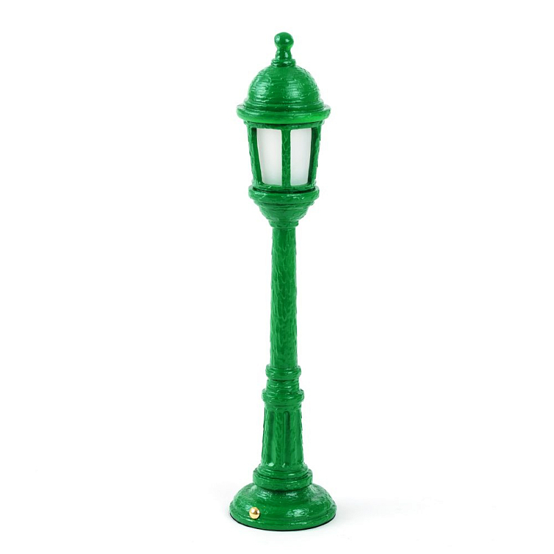 Настольная лампа Seletti Street Lamp Dining Green Зеленый Настольная лампа Seletti Street Lamp Dining Green Зеленый в Тюмени | Loft Concept