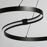 Люстра подвесная светодиодная в виде волнообразной ленты Ribbon Vortex варинант исполнения - 10 | Loft Concept в Тюмени