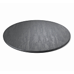 Стол обеденный с круглой столешницей черного цвета Harris Collection варинант исполнения - 2 | Loft Concept в Тюмени