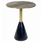 Кофейный столик с металлической столешницей Amphibian варинант исполнения - 1 | Loft Concept в Тюмени