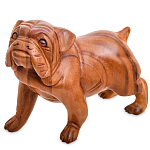 Статуэтка деревянная в виде собаки Balinese Dog 2 варинант исполнения - 1 | Loft Concept в Тюмени