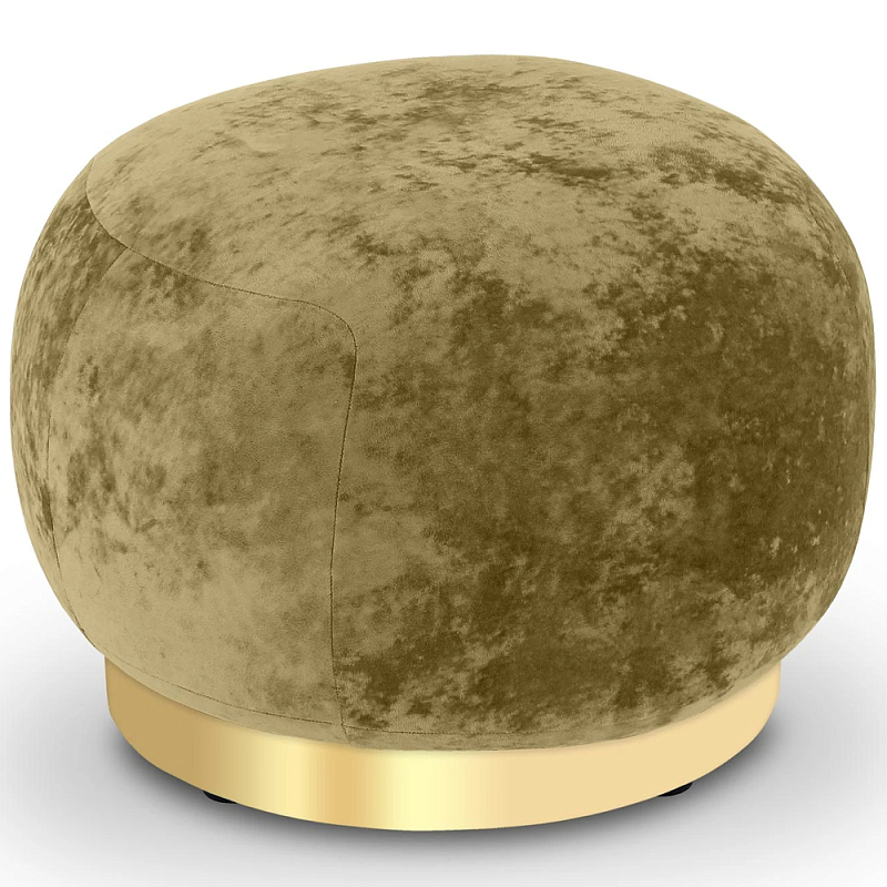 Круглый мягкий пуф Ambrose Soft Velour Pouf Мульти в Тюмени | Loft Concept 