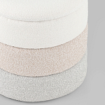 Пуф Three Colors в ткани букле из трех цветов  варинант исполнения - 2 | Loft Concept в Тюмени