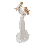 Статуэтка фарфоровая Девушка с ребенком Charming Statuette варинант исполнения - 2 | Loft Concept в Тюмени