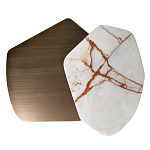 Столик журнальный Promontory с мрамором варинант исполнения - 2 | Loft Concept в Тюмени