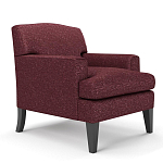 Мебельная ткань Шенилл бордовый цвет 138 см T4-38 варинант исполнения - 9 | Loft Concept в Тюмени