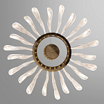 Люстра с декором в виде крупных рельефных лепестков 80 см Ethereal Bloom варинант исполнения - 5 | Loft Concept в Тюмени