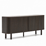 Буфет с 2-мя раздвижными дверками из ясеневого шпона Toinette варинант исполнения - 1 | Loft Concept в Тюмени