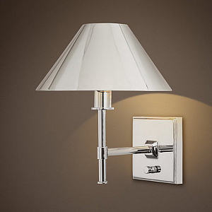 Бра Petite Candlestick SCONCE Polished Nickel