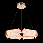 Люстра кольцевая с текстурным природным рисунком IceFlame варинант исполнения - 3 | Loft Concept в Тюмени
