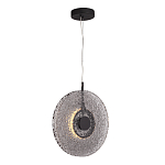 Подвесной светильник из дымчатого фактурного двойного стекла Heterochromia варинант исполнения - 3 | Loft Concept в Тюмени