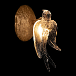 Бра с прозрачной стеклянной фигуркой птички Serip Voa варинант исполнения - 4 | Loft Concept в Тюмени