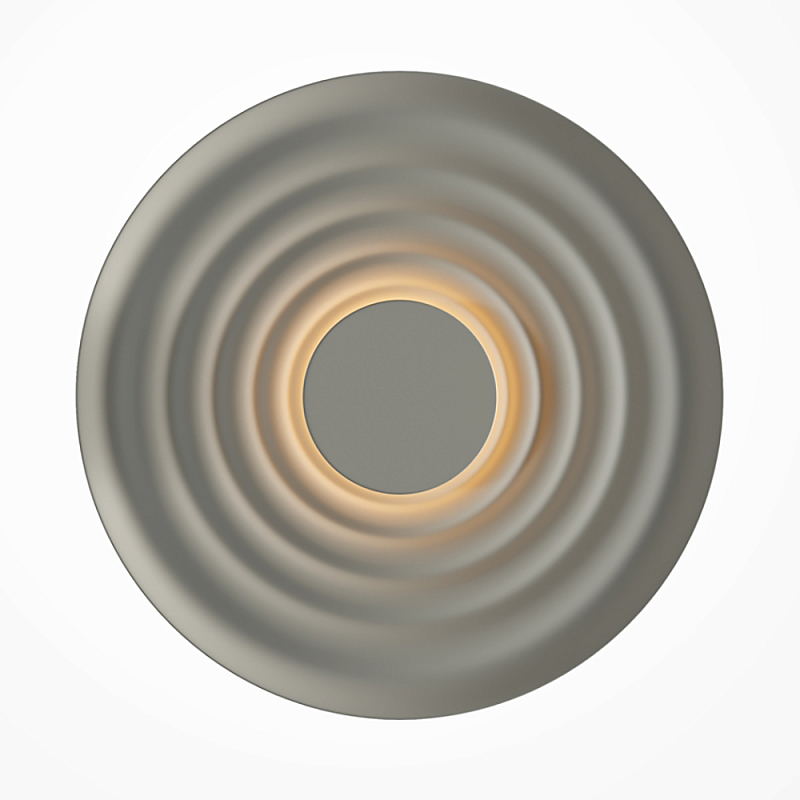 Бра круглое Soft Halo серый Серый в Тюмени | Loft Concept 