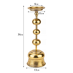 Подсвечник железный Bell варинант исполнения - 4 | Loft Concept в Тюмени