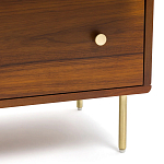 Комод с 6-ю ящиками с декором из ротанга Degarmo Chest of Drawers варинант исполнения - 4 | Loft Concept в Тюмени