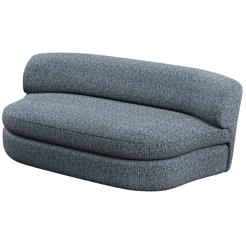 Диван двухместный Ulysses Синий в Тюмени | Loft Concept 