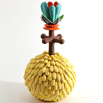 Статуэтка тропический фрукт Pandora Tropical Fruit Yellow Emerald Flower варинант исполнения - 1 | Loft Concept в Тюмени