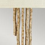 Бра с белым абажуром и элементами в виде натуральных веток Hinkley варинант исполнения - 3 | Loft Concept в Тюмени