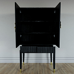 Кабинетный шкаф Elsa Dreams Black с 2-мя ящиками варинант исполнения - 4 | Loft Concept в Тюмени