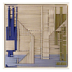 Аксессуар Геометрическая абстракция Figurative Beige Wall Hangings варинант исполнения - 2 | Loft Concept в Тюмени