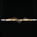 Люстра подвесная линейная Adilin Сhromium варинант исполнения - 1 | Loft Concept в Тюмени