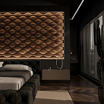 Гипсовая 3D панель с принтографией PM-108 варинант исполнения - 4 | Loft Concept в Тюмени