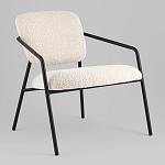 Кресло лаунж Rooney букле белый варинант исполнения - 1 | Loft Concept в Тюмени