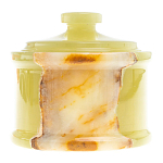 Сахарница из натурального камня Оникс Stone Sugar Bowls варинант исполнения - 5 | Loft Concept в Тюмени