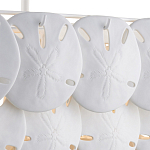 Люстра овальной формы с белыми подвесными элементами White Natural Lines варинант исполнения - 2 | Loft Concept в Тюмени