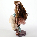 Авторская кукла Девочка с медвежонком варинант исполнения - 3 | Loft Concept в Тюмени