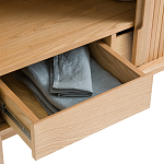 Буфет с двумя раздвижными дверцами Toinette Wooden Light Cupboard варинант исполнения - 4 | Loft Concept в Тюмени