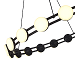 Люстра кольцевая с круглыми светодиодными источниками света Maxine Light варинант исполнения - 6 | Loft Concept в Тюмени