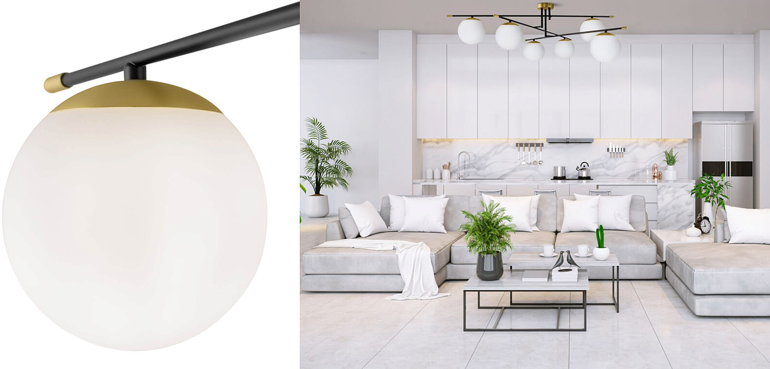 Потолочный светильник Spike Balls Hanging Lamp Потолочный светильник Spike Balls Hanging Lamp - Loft-Concept в Тюмени