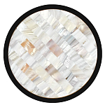 Бра в форме диска с перламутровыми прямоугольниками из морской ракушки Touch of Marine Charm варинант исполнения - 6 | Loft Concept в Тюмени