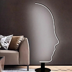 Напольный светильник Профиль Лица Face Contour варинант исполнения - 2 | Loft Concept в Тюмени