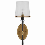 Бра настенное с прозрачным стеклянным абажуром Simple Pure Form варинант исполнения - 3 | Loft Concept в Тюмени