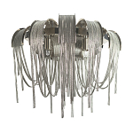 Бра с металиическими цепочками и дугообразными элементами Atlantis Chain варинант исполнения - 1 | Loft Concept в Тюмени