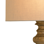 Бра светодиодное с тканевым абажуром на фигурном основании Undercut варинант исполнения - 1 | Loft Concept в Тюмени