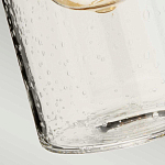 Бра с цилиндрическим прозрачным плафоном из стекла с пузырьками Elstead Lighting варинант исполнения - 5 | Loft Concept в Тюмени