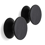 Комплект из 2-х круглых деревянных настенных крючков Bert Wall Hanger варинант исполнения - 1 | Loft Concept в Тюмени