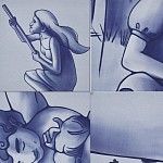 Плитка с рисунком Первый сон варинант исполнения - 3 | Loft Concept в Тюмени