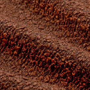 Мебельная ткань Букле терракотовый цвет 140 см T2-7