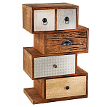 Тумба необычной формы с выдвижными ящиками Shift варинант исполнения - 1 | Loft Concept в Тюмени