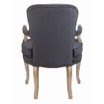 Кресло Aubrey Classical Armchair dark grey velour варинант исполнения - 3 | Loft Concept в Тюмени