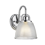 Бра с прозрачным рифленым плафоном в форме колокола Quoizel варинант исполнения - 1 | Loft Concept в Тюмени