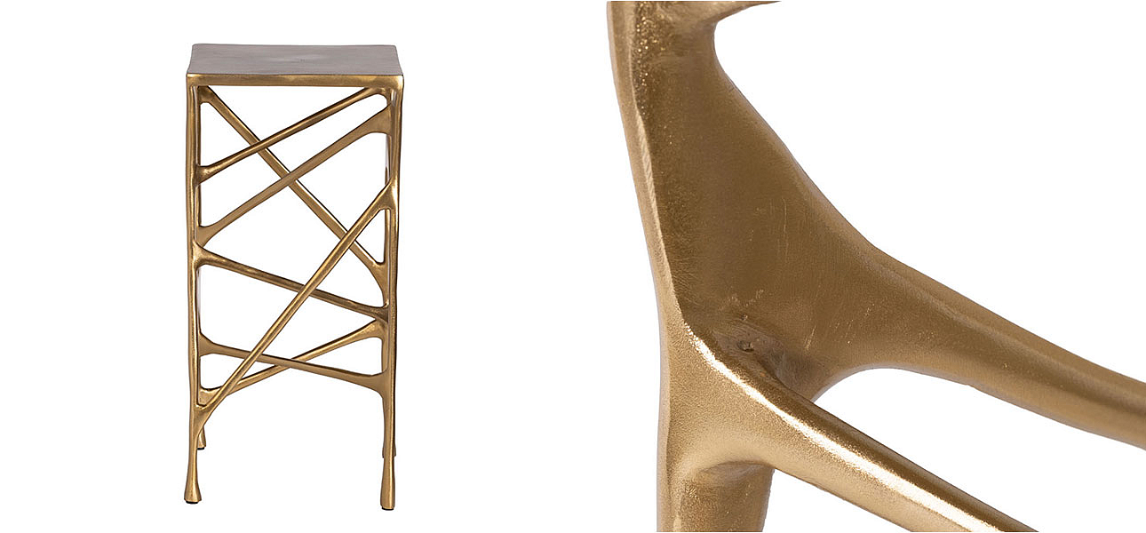 Столик журнальный Origania gold Столик журнальный Origania gold - Loft-Concept в Тюмени