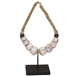 Этническое украшение пояс из ракушек на подставке Aboriginal Shell Belt варинант исполнения - 1 | Loft Concept в Тюмени