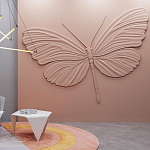 Барельеф BUTTERFLY варинант исполнения - 2 | Loft Concept в Тюмени